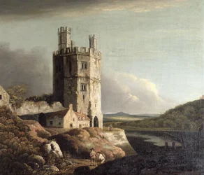 A Torre da Águia, Castelo de Caernarvon, 1802